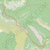 Trace GPS GRR2 De Dos-d'Âne à Aurère, itinéraire, parcours