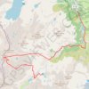 Trace GPS Refuge de Larribet-Col de la Lie-Central de Migouélou, itinéraire, parcours