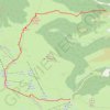 Trace GPS Une traversée du Plomb du Cantal, itinéraire, parcours