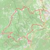 Trace GPS Entre Ventoux et Dentelles - Malaucène, itinéraire, parcours