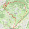 Trace GPS Crêtes de Brié par la Combe du Moulin, Villeneuve et Romage, itinéraire, parcours