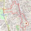 Trace GPS Saint-Etienne, itinéraire, parcours