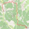Trace GPS Col du Tronchet - randonnée pédestre, itinéraire, parcours