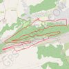 Trace GPS Pic de Bertagne - Plan-d'Aups, itinéraire, parcours