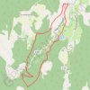 Trace GPS Les gorges de la Nesque, itinéraire, parcours