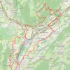 Trace GPS Lac de la Thuile, itinéraire, parcours