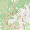 Trace GPS Sénanque-Gordes, itinéraire, parcours