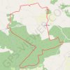 Trace GPS Louargat (Lande Supplice), itinéraire, parcours