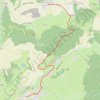 Trace GPS Sur les Pas des Huguenots - Mens - Saint-Jean-D'Hérans, itinéraire, parcours