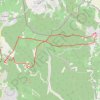 Trace GPS De Lagarde-Paréol au Castellas d'Uchaux, itinéraire, parcours