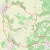 Trace GPS Les cerisaies de Vallan - Gy-l'Evèque, itinéraire, parcours
