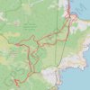 Trace GPS Corniche de l'Estérel - Théoule, itinéraire, parcours