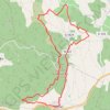 Trace GPS Tour du mont bouquet, itinéraire, parcours