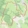 Trace GPS Le Puy Céveloux, itinéraire, parcours