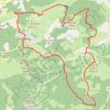 Trace GPS Trail valberg bleu, itinéraire, parcours
