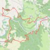 Trace GPS Igues de Compolibat - Prévinquières, itinéraire, parcours