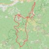 Trace GPS RANDO ESTEREL de Mandelieu, itinéraire, parcours
