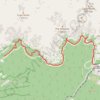 Trace GPS West Rim Trail, itinéraire, parcours