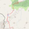 Trace GPS Le Montcalm, itinéraire, parcours