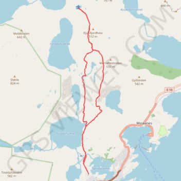 Trace GPS LOF_04_munkebu, itinéraire, parcours