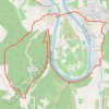 Trace GPS Luzech-Crespiat-Pesquier-Saint-Vincent, itinéraire, parcours