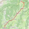 Trace GPS Descente de la Menoge, itinéraire, parcours