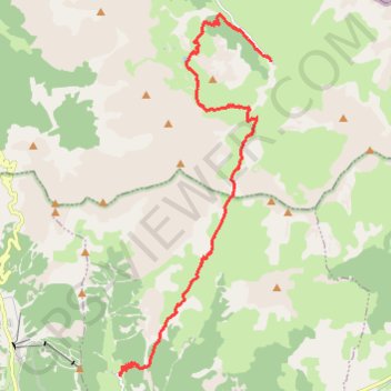 Trace GPS Tour du Queyras, j6, de Souliers à Fonts de Cervières, itinéraire, parcours