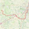 Trace GPS GR 364 : De Poitiers (Vienne) à Saint-Pardoux (Deux-Sèvres), itinéraire, parcours