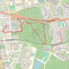 Trace GPS Champs-sur-Marne Course à pied, itinéraire, parcours