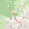 Trace GPS Pointe de Comberousse depuis le Gleyzin, itinéraire, parcours