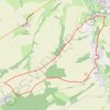 Trace GPS La Croix de Pierre - Gézaincourt, itinéraire, parcours
