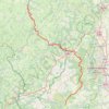 Trace GPS GR 41 : De Château-sur-Cher à Le Mont-Dore (Puy-de-Dôme), itinéraire, parcours