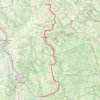 Trace GPS Canal du Nivernais, itinéraire, parcours