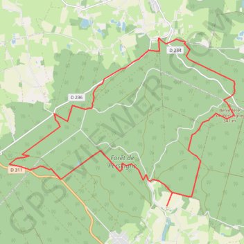 Trace GPS Randonnée Transperseigne - Neufchâtel-en-Saosnois, itinéraire, parcours