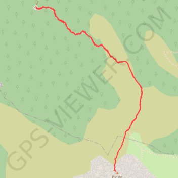 Trace GPS Dent d'Orlu, itinéraire, parcours