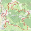 Trace GPS Montan'Aspe 2021 - Le Défi de l'Ourdinse - 35 km, itinéraire, parcours
