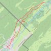 Trace GPS Bois d'Amont - Pré Rodet, itinéraire, parcours
