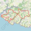 Trace GPS Cornouaille - Moëlan-sur-Mer, itinéraire, parcours
