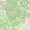 Trace GPS Nid d'aigle - Le Fayet, itinéraire, parcours