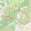 Trace GPS Chandolas Balcons du Chassezac, itinéraire, parcours