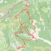 Trace GPS Sous le Canigou Vernet-les-Bains, itinéraire, parcours