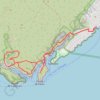 Trace GPS Cassis - Calanque d'En Vau, itinéraire, parcours
