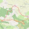 Trace GPS La Chaux et le bois de Jaby - Mareugheol, itinéraire, parcours