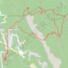 Trace GPS Mont Razet, itinéraire, parcours