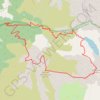 Trace GPS Le Neyrard en boucle (Écrins), itinéraire, parcours