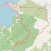 Trace GPS Coti-Chiavari, Punta di Sette Nave, Pietrosella, itinéraire, parcours