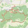 Trace GPS Rustrel - Petit Colorado, itinéraire, parcours