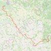 Trace GPS GR636 Randonnée de Monbazillac (Dordogne) à Lacapelle-Biron (Lot-et-Garonne), itinéraire, parcours