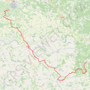 Trace GPS GR636 Randonnée de Monbazillac (Dordogne) à Lacapelle-Biron (Lot-et-Garonne), itinéraire, parcours