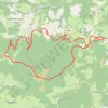 Trace GPS Margeride, itinéraire, parcours
